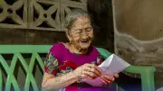 Centenarian from Danao City Receives P100,000 Cash Gift in Heartwarming Ceremony