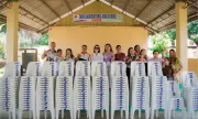 Davao del Sur Schools Receive Hundreds of Chairs from Gov. Cagas