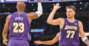 Lakers Dominate Clippers 135-118 as Doncic Scores 43 Points