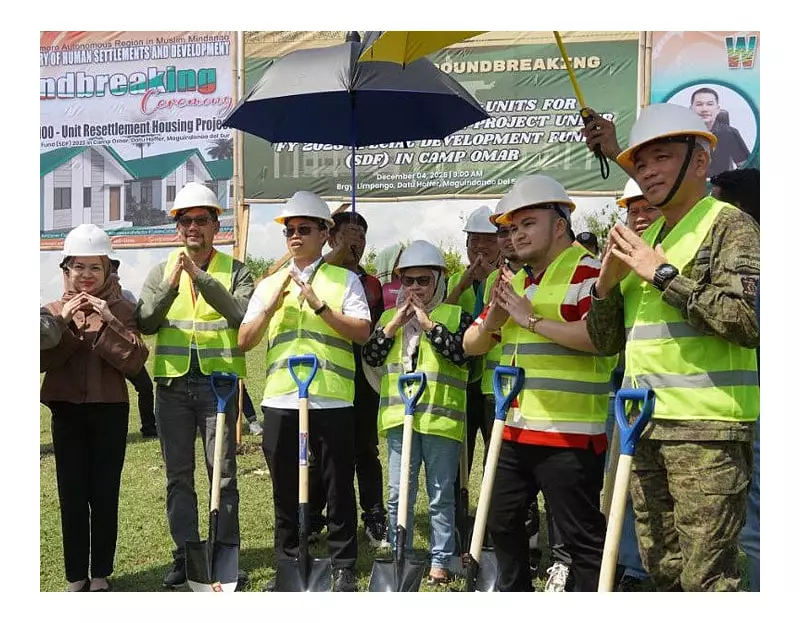 100 New Homes Start for Ex-MILF Fighters in Maguindanao del Sur