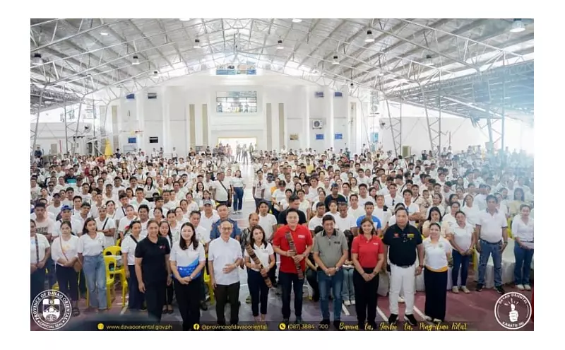 1,337 Davao Oriental Tourism Workers Get P10,341 Cash Aid After Earthquakes