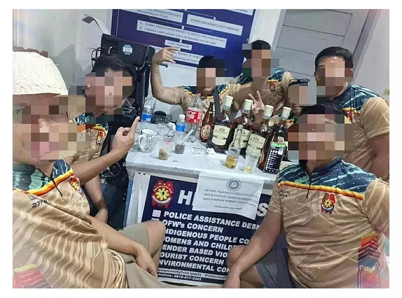 17 Police Personnel Relieved After Viral Drinking Session Inside Eastern Samar Station