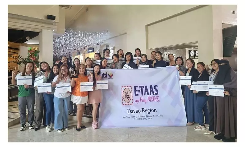 27 Davao Women Entrepreneurs Complete DTI's E-Taas ang Pinay Training