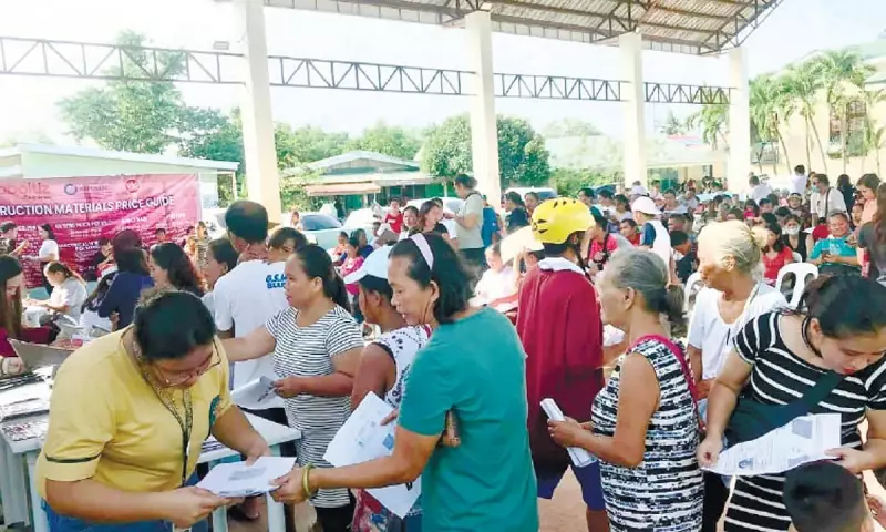 285 Cebu Families Get P8.5M Aid to Rebuild After Typhoon Tino