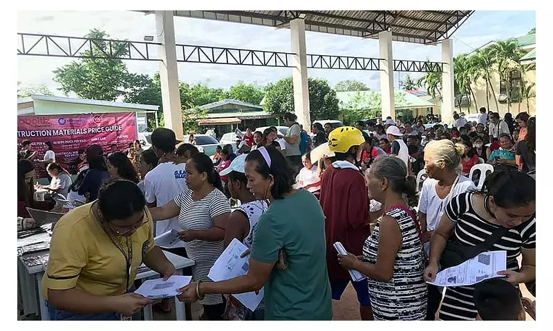 285 Cebu Families Get P8.5M Home Aid After Typhoon Tino