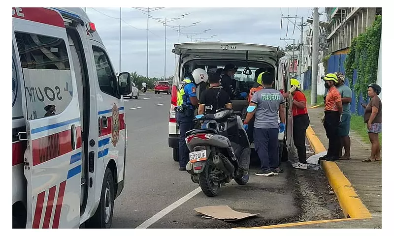 3 Injured in SRP Motorcycle Accident After Van Drops Hose