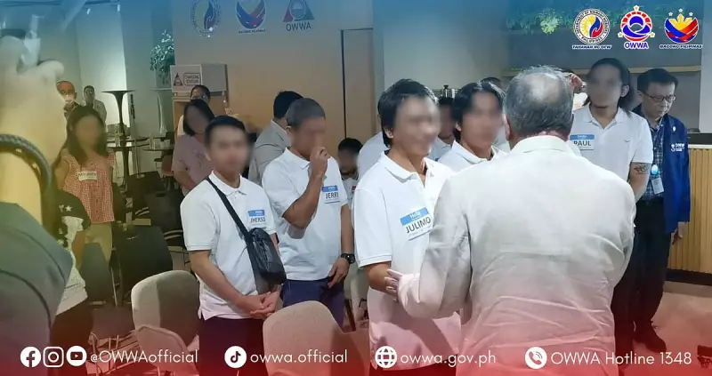 9 Filipino Seafarers Freed by Houthis Return Home in High Spirits