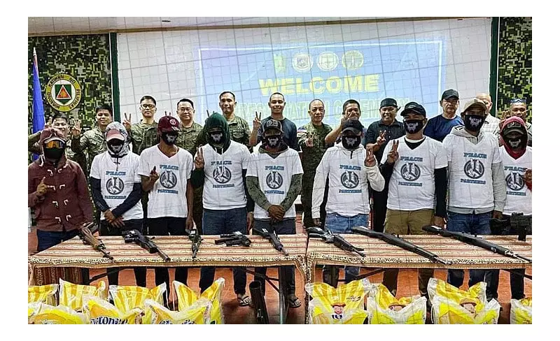 9 Local Terrorists Surrender in Maguindanao del Norte, Including BIFF Founder's Son