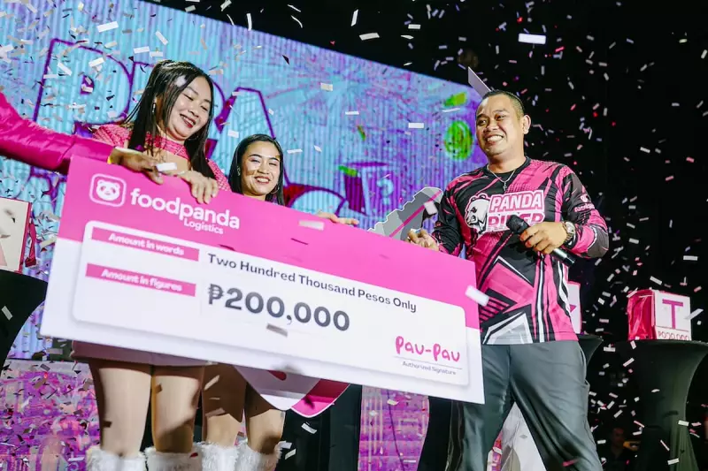 Bacolod Rider Wins P210K & Motorcycle at foodpanda's Pau-tastic Party