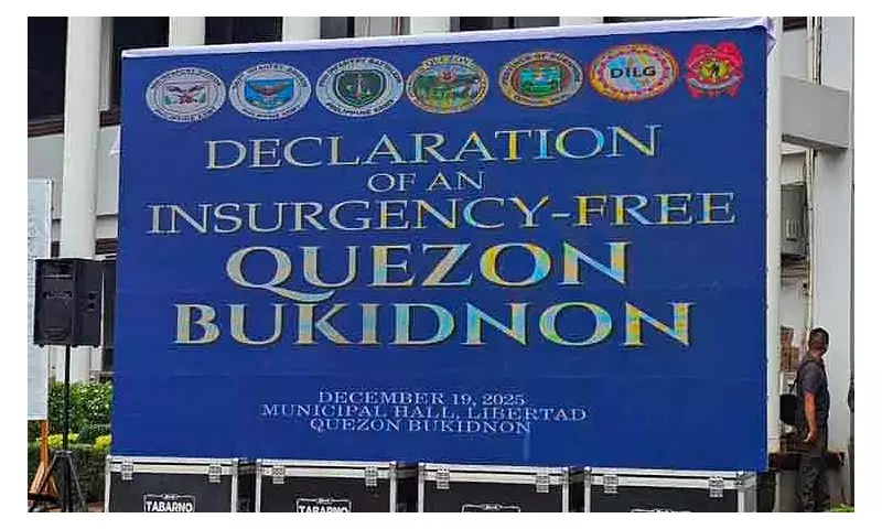Bukidnon's Quezon Declared Insurgency-Free: A Milestone for Peace
