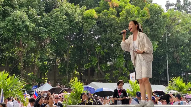 Catriona Gray Vows to Fight Corruption in Philippines After Trillion Peso March