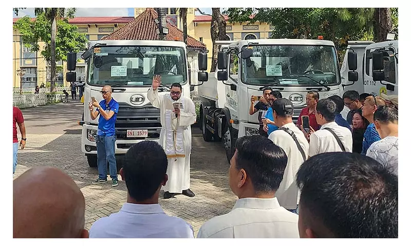 Cebu City Distributes 12 New Dump Trucks to Boost Barangay Waste Collection
