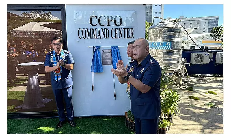 Cebu City Police Unveils High-Tech Command Center in 21 Days