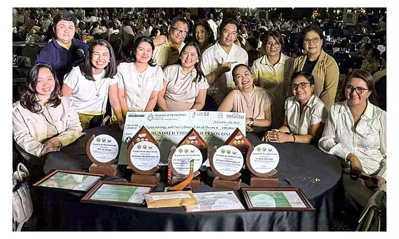 Davao City Health Office Wins Multiple DOH Harmonized Health Awards 2025
