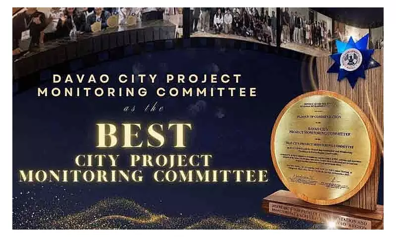 Davao City Wins Best Project Monitoring Award in DavPrIME 2024