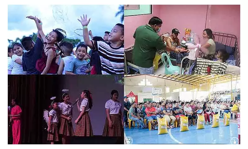 Davao Region's 2025 Christmas: Service, Aid, and Community Spirit