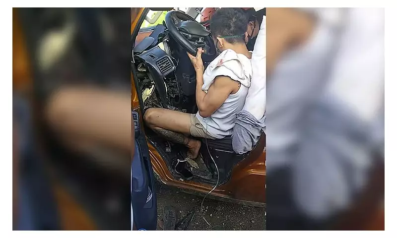 Driver Falls Asleep, Multicab Crashes in Bohol, 4 Injured