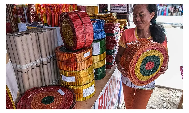 Firecracker Prices Steady in Lapu-Lapu, Expected to Rise for New Year's Eve