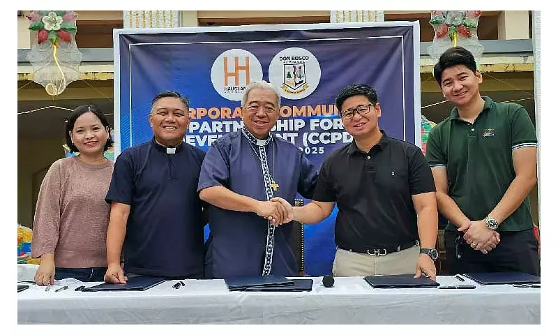 Hausland, Don Bosco Mabalacat Sign Pact to Boost Student Futures