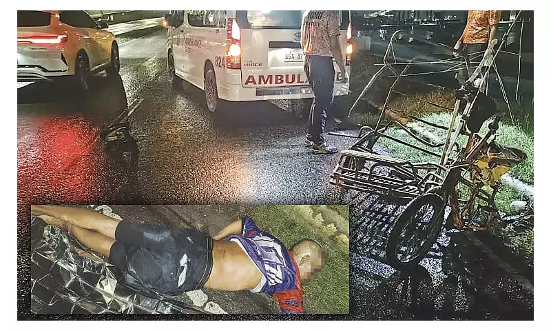 Hit-and-Run Kills Tricycle Driver at SRP Near CCLEX, Cebu City