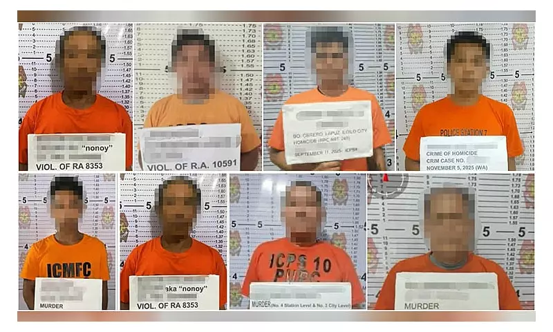 Iloilo Police Nab 415 Wanted Persons in 2025 Crackdown