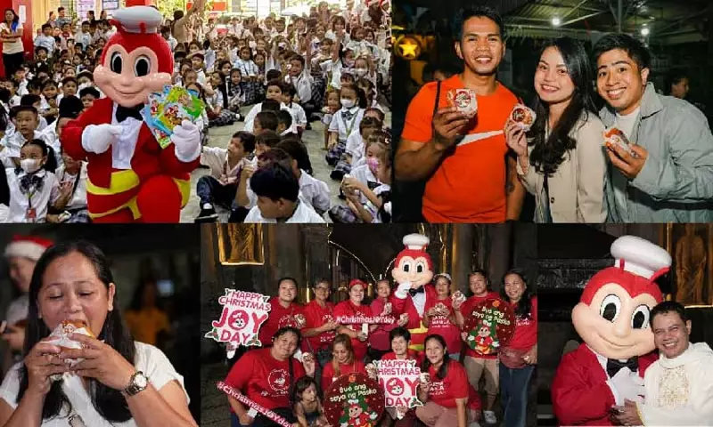 Jollibee's 'Buo ang Saya ng Pasko' Campaign Lights Up 300 Stores for Simbang Gabi