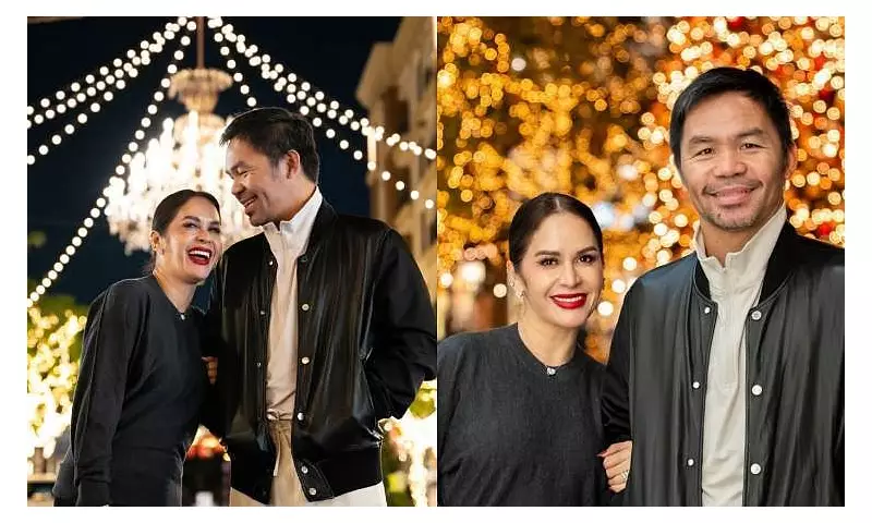 Manny & Jinkee Pacquiao Share Festive LA Photos, Embrace Christmas Cheer