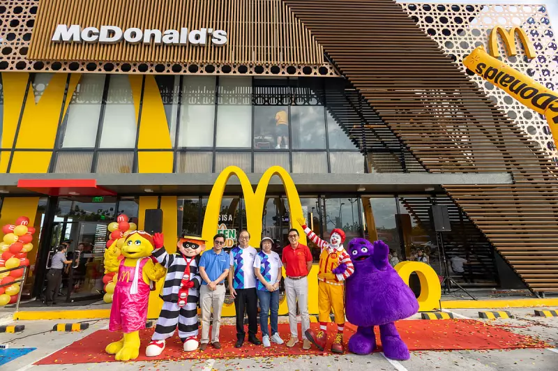 McDonald's Opens 36th Cebu Store at Il Corso, Merging Design & Sustainability
