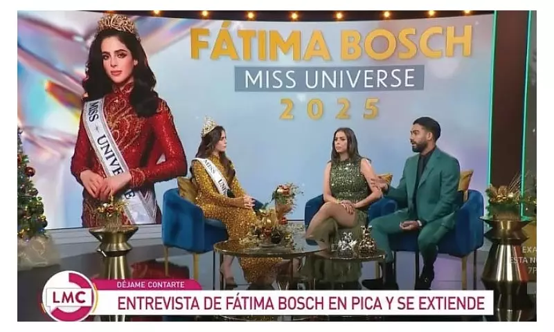 Miss Universe 2025 Fatima Bosch Walks Out of Mexico TV Interview