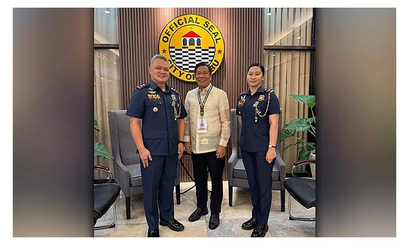 New HPG-7 Chief Pledges Support to Cebu City Mayor Archival