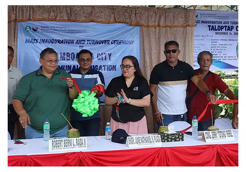 NIA Turns Over 16 Irrigation Projects to Zamboanga Farmer Groups