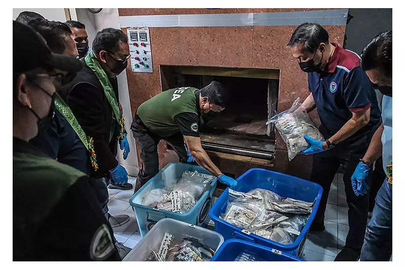 P468M in Illegal Drugs Destroyed by PDEA, Police in Cebu City