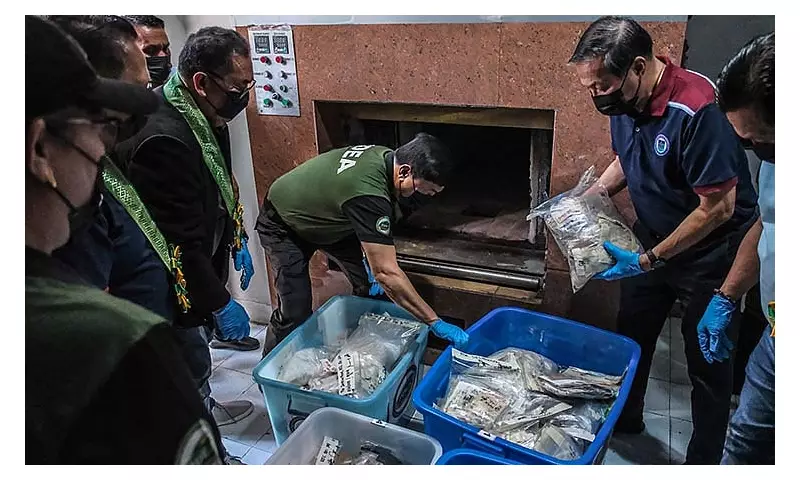 P468M Worth of Illegal Drugs Destroyed in Cebu Ceremony