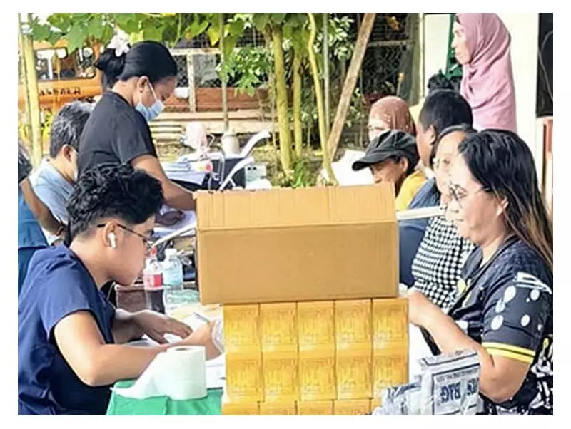 PCA Launches 3-Day Mobile Health Services for Coconut Farmers in Basilan