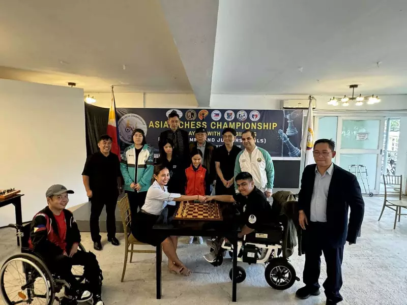 PH Para Chess Stars Severino, Mendoza Clinch Asian Blitz Titles in Tagaytay
