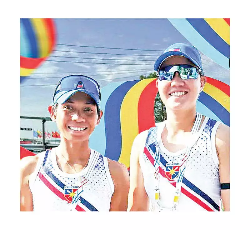 PH Rowers Delgaco, Paraon Win Gold in SEA Games Women's Double Sculls