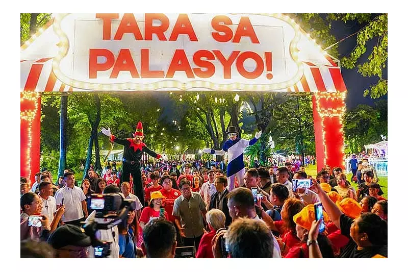 President Marcos Hosts 400 OFWs for 'Tara sa Palasyo' Christmas Celebration
