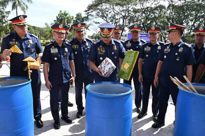 PRO-3 Destroys P500K in Illegal Firecrackers for New Year Safety