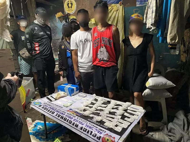 PRO 6 Seizes P10M+ Shabu, Nabs 4 HVIs in Iloilo Stings