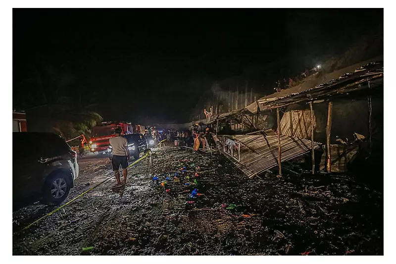 Suspect Arrested in Barili Firecracker Stall Arson, One Still at Large