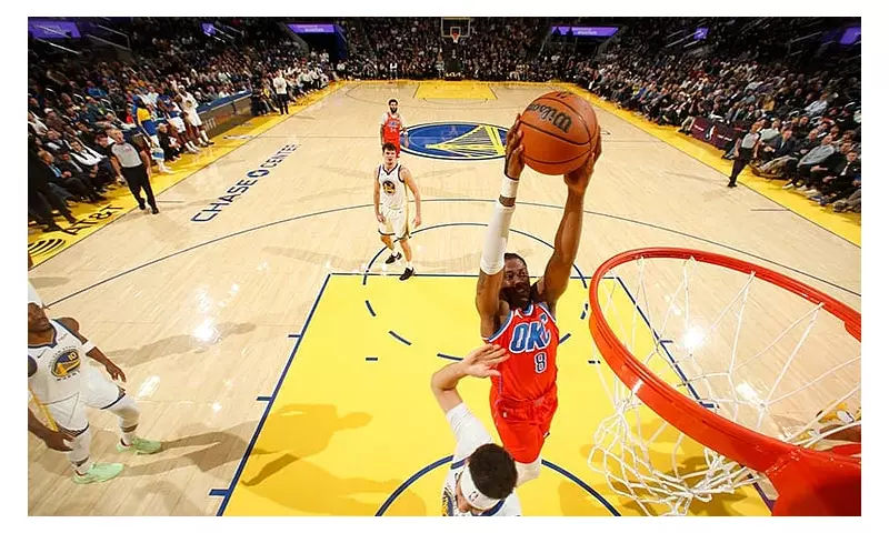 Thunder Extend Win Streak to 13, Defeat Warriors 124-112