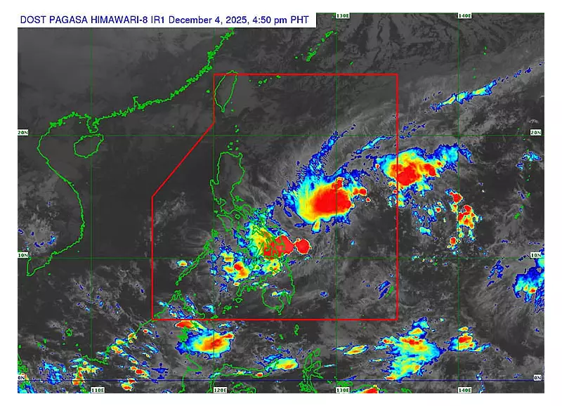 Tropical Depression Wilma Triggers Signal No. 1 in Cebu, Visayas