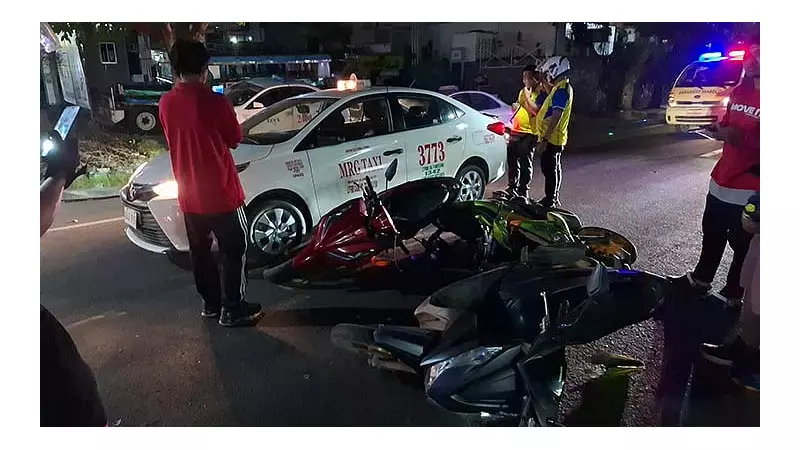 Two Cebu Road Accidents Injure Multiple Before Dawn on December 23