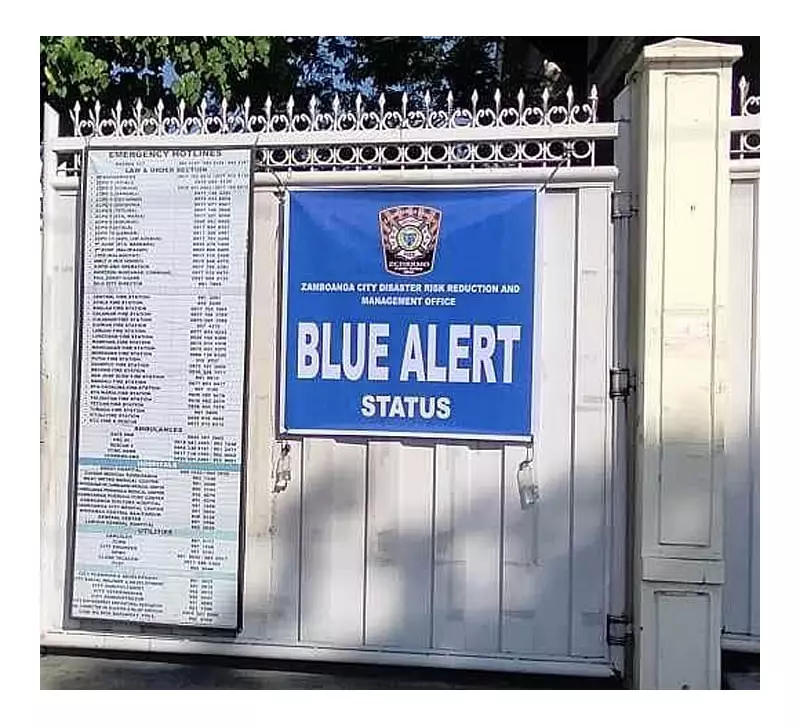 Zamboanga City Activates Blue Alert for Holiday Season 2025-2026