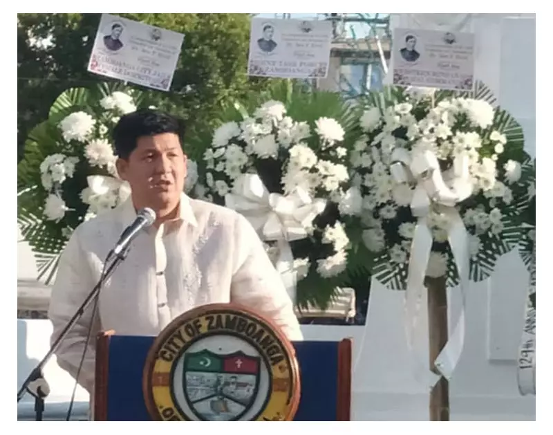 Zamboanga Mayor Olaso Honors Rizal's Legacy on 129th Martyrdom Anniversary