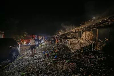 Fireworks Blaze in Barili: 9 Stalls Destroyed, P2M Damage