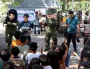 11th Infantry Division Brings Christmas Cheer to Minis Island, Sulu