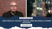 Cebu's Wealth Holiday: Free Bus Rides, Traffic Plan & Power Advisory
