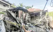 Naga City Fire: 2 Children Rescued, House Destroyed in Barangay Naalad