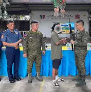 NPA Leader, 6 Followers Surrender in South Cotabato, Turn Over Firearms